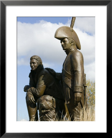 Monument To Explorers Lewis And Clark, St. Charles, Missouri by Walter Bibikow Pricing Limited Edition Print image