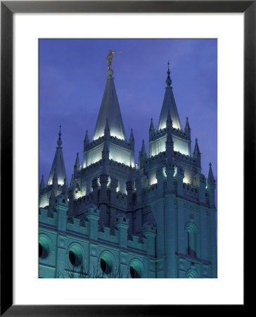 Temple Square, Salt Lake City, Utah by Walter Bibikow Pricing Limited Edition Print image