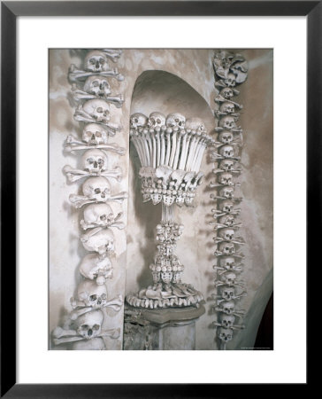The Ossuary In Sedlec, Kutna Hora, Unesco World Heritage Site, Czech Republic by Kim Hart Pricing Limited Edition Print image
