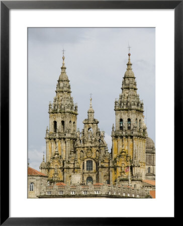Santiago Cathedral, Unesco World Heritage Site, Santiago De Compostela, Galicia, Spain, Europe by Robert Harding Pricing Limited Edition Print image