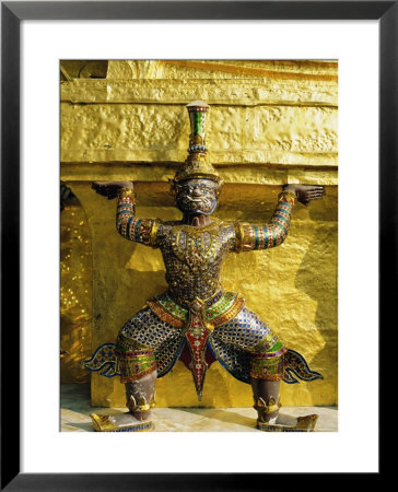 Wat Phra Kaeo, Temple Of The Emerald Buddha, Grand Palace, Bangkok, Thailand by Bruno Morandi Pricing Limited Edition Print image