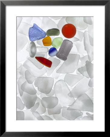 An Array Of Colored Sea Glass by Jeanne Modderman Pricing Limited Edition Print image