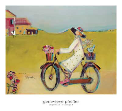 Une Promenade A La Campagne Iv by Genevieve Pfeiffer Pricing Limited Edition Print image