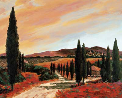 Tuscan Sunset Ii by D. J. Smith Pricing Limited Edition Print image