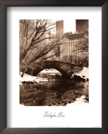 Central Park Bridge Iv by Christopher Bliss Pricing Limited Edition Print image