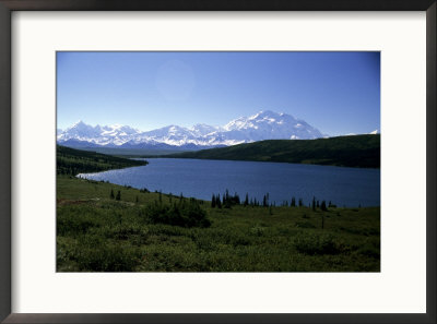 Mt. Mckinley, The Tallest Mountain In North America, Wonder Lake, Denali National Park, Alaska by Stacy Gold Pricing Limited Edition Print image
