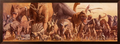 Dinosaurs By Species by Haruo Takino Pricing Limited Edition Print image