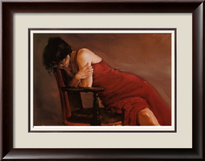 Red Dress by Michael J. Austin Pricing Limited Edition Print image