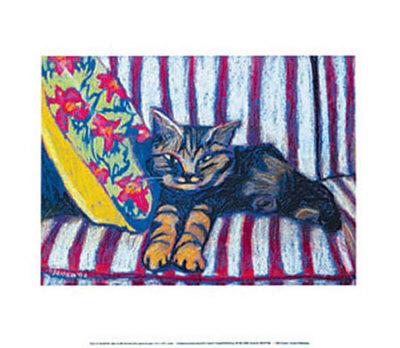 Sally On My Favorite Sofa by Polly Jackson Pricing Limited Edition Print image