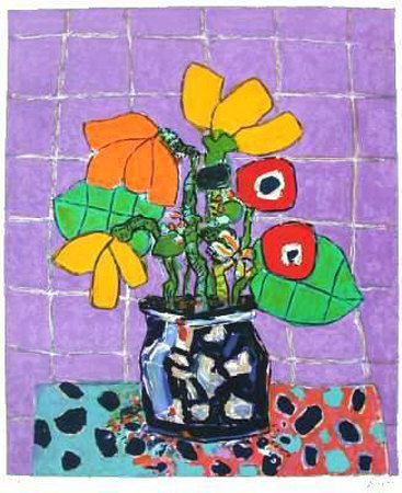 Bouquet De Fleurs Ii by Paul Aizpiri Pricing Limited Edition Print image