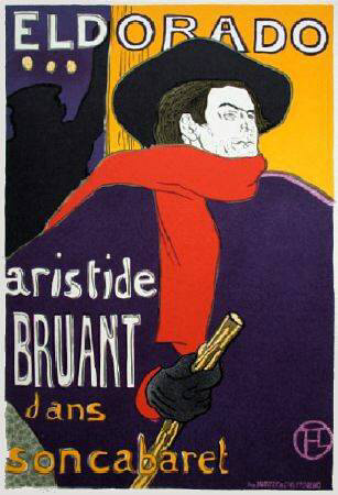 Aristide Bruant - Eldorado by Henri De Toulouse-Lautrec Pricing Limited Edition Print image