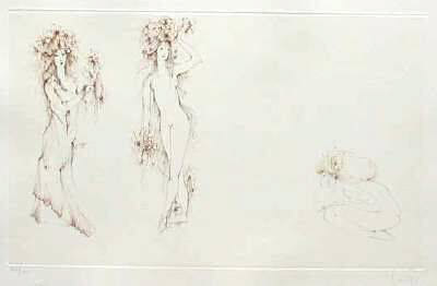 Variations Ix by Leonor Fini Pricing Limited Edition Print image