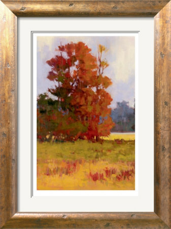 Red Trees Ii by Kim Coulter Pricing Limited Edition Print image