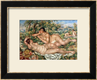 The Bathers, Circa 1918-19 by Pierre-Auguste Renoir Pricing Limited Edition Print image