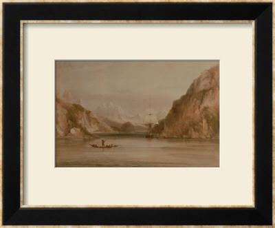 Hms Beagle In The Murray Narrows, Beagle Channel by Conrad Martens Pricing Limited Edition Print image