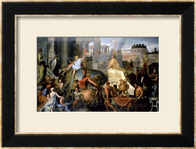 The Triumph Of Alexander, Or The Entrance Of Alexander Into Babylon, Circa 1673 by Charles Le Brun Pricing Limited Edition Print image