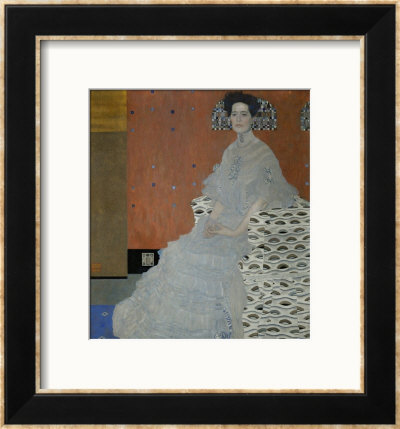 Mrs. Fritza Riedler (1906) by Gustav Klimt Pricing Limited Edition Print image
