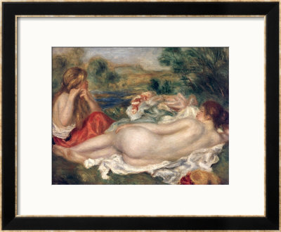 Two Bathers, 1896 by Pierre-Auguste Renoir Pricing Limited Edition Print image