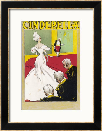 Poster For Cinderella by Dudley Hardy Pricing Limited Edition Print image