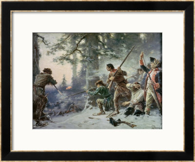 Battle Of Roger's Rock by Jean Leon Gerome Ferris Pricing Limited Edition Print image
