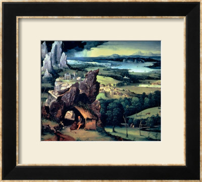 Landscape With St. Jerome by Joachim Patenir Pricing Limited Edition Print image