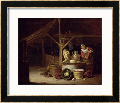 Kitchen Interior by Hendrik Martensz Sorgh Pricing Limited Edition Print image