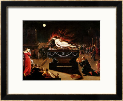 Apotheosis Of Semele by Antoine Caron Pricing Limited Edition Print image