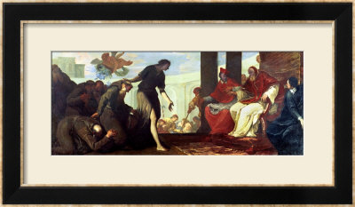 Paul Iii Approving The Order Of The Capuchins by Sebastiano Ricci Pricing Limited Edition Print image