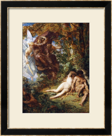 Expulsion From Paradise by Alexandre Cabanel Pricing Limited Edition Print image