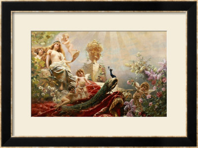 The Toilet Of Venus by Constantin Makowsky Pricing Limited Edition Print image