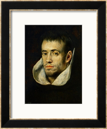 Portrait Of A Monk (Dominican Or Trinitarian) by El Greco Pricing Limited Edition Print image