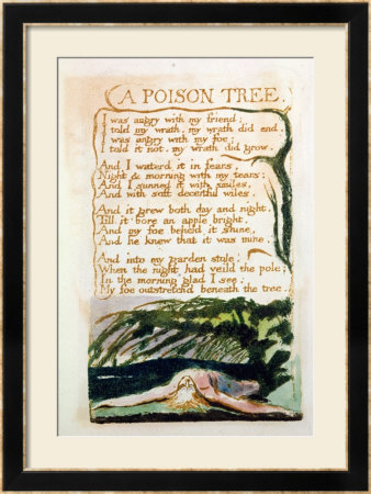 A Poison Tree, From Songs Of Experience by William Blake Pricing Limited Edition Print image