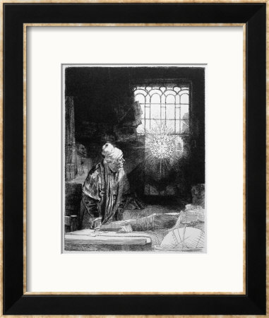 Magician At Work, Doctor Faustus by Rembrandt Van Rijn Pricing Limited Edition Print image