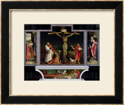 The Isenheim Altarpiece, Circa 1512-15 by Matthias Grünewald Pricing Limited Edition Print image