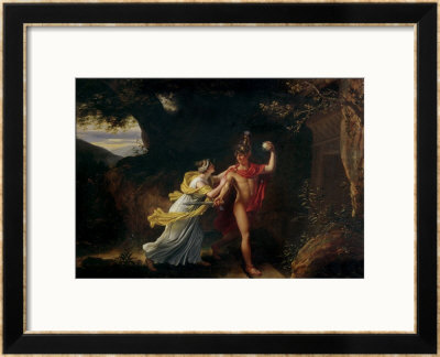 Ariadne And Theseus by Jean-Baptiste Regnault Pricing Limited Edition Print image