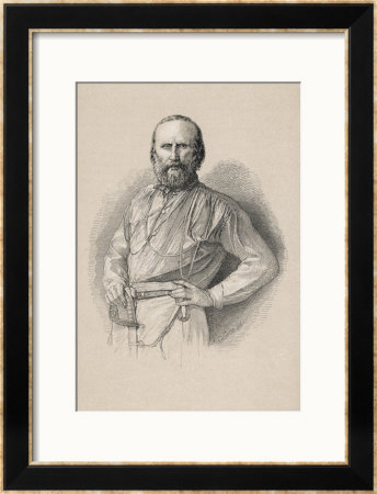 Giuseppe Garibaldi Italian Patriot by A. Colletter Pricing Limited Edition Print image