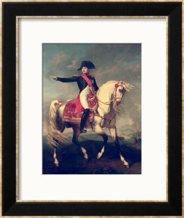 Equestrian Portrait Of Napoleon I (1769-1821) 1810 by Joseph Chabord Pricing Limited Edition Print image