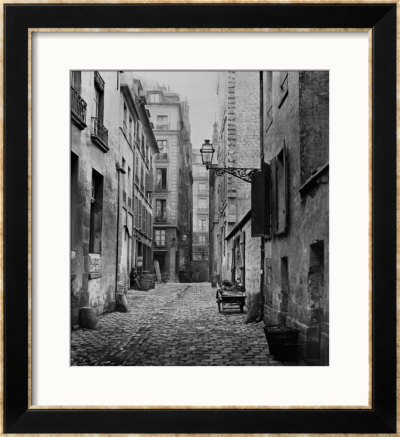 Rue Basse Des Ursins, Paris, 1858-78 by Charles Marville Pricing Limited Edition Print image