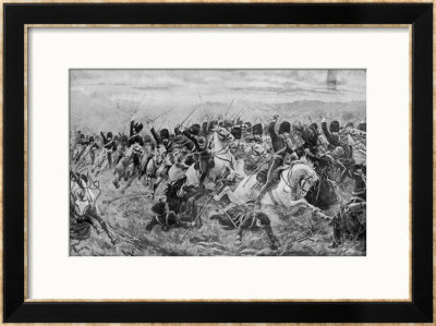 The Charge Of The Heavy Brigade by Stanley Berkeley Pricing Limited Edition Print image