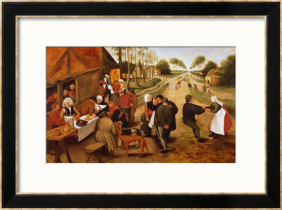 A Flemish Kermesse by Pieter Brueghel The Younger Pricing Limited Edition Print image