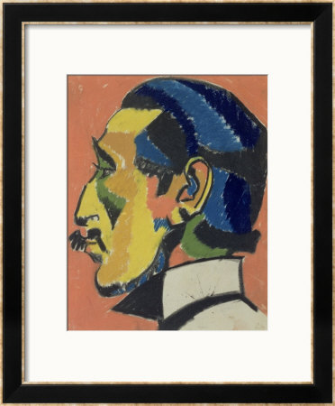 Portrait Of Horace Brodsky by Henri Gaudier-Brzeska Pricing Limited Edition Print image