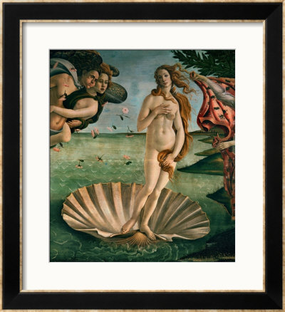 The Birth Of Venus (Venus Anadyomene), Detail by Sandro Botticelli Pricing Limited Edition Print image