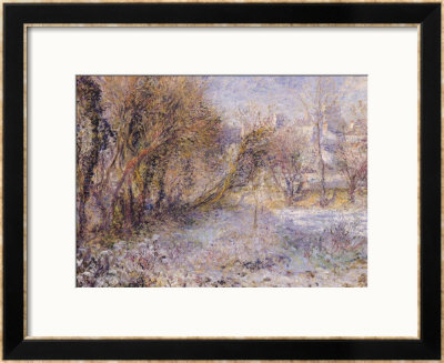 Snowy Landscape by Pierre-Auguste Renoir Pricing Limited Edition Print image