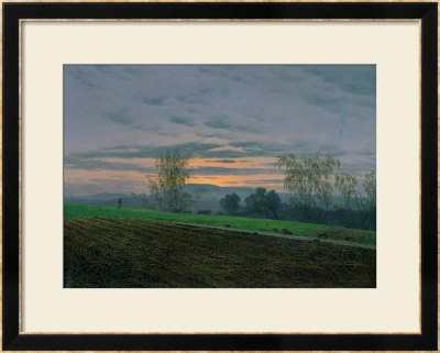 Ploughed Field, Circa 1830 by Caspar David Friedrich Pricing Limited Edition Print image