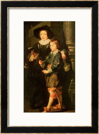 Albert And Nicholas by Peter Paul Rubens Pricing Limited Edition Print image