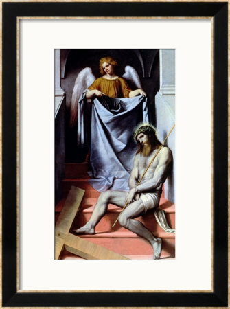 Christ And The Angel, Circa 1550-54 by Alessandro Bonvicino Moretto Pricing Limited Edition Print image