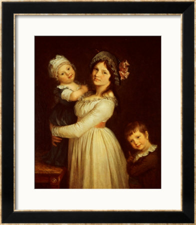 Family Portrait Of Madame Anthony And Her Children, 1785 by Pierre-Paul Prud'hon Pricing Limited Edition Print image