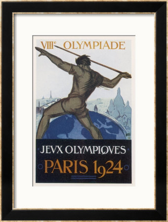 Poster For The Paris Olympiad by Orsi Pricing Limited Edition Print image