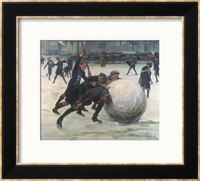 The Giant Snowball by Jean Mayne Pricing Limited Edition Print image