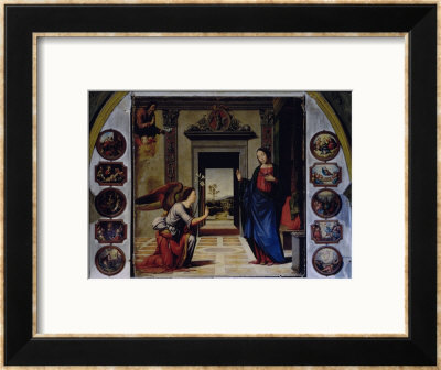 Annunciation by Mariotto Albertinelli Pricing Limited Edition Print image